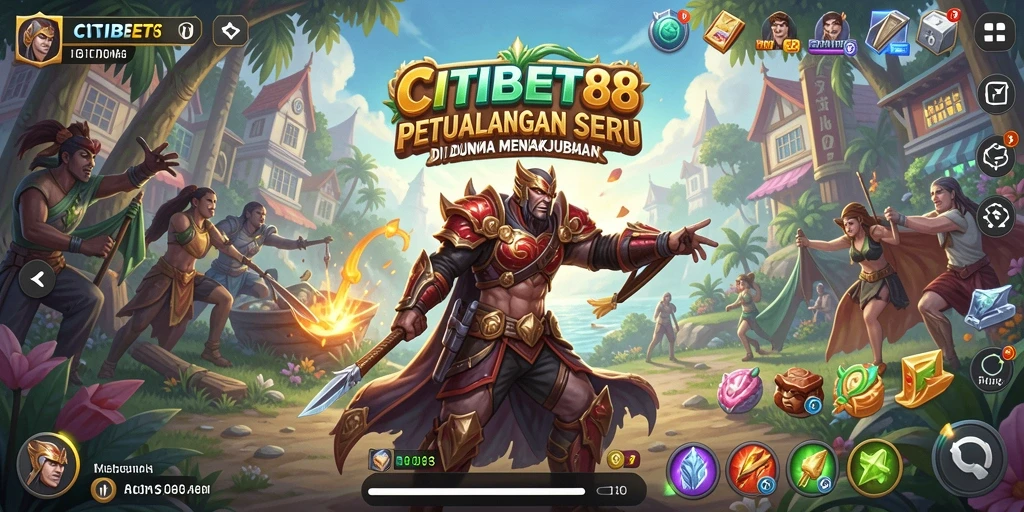 Gameplay CITIBET88 yang menegangkan dan penuh warna.