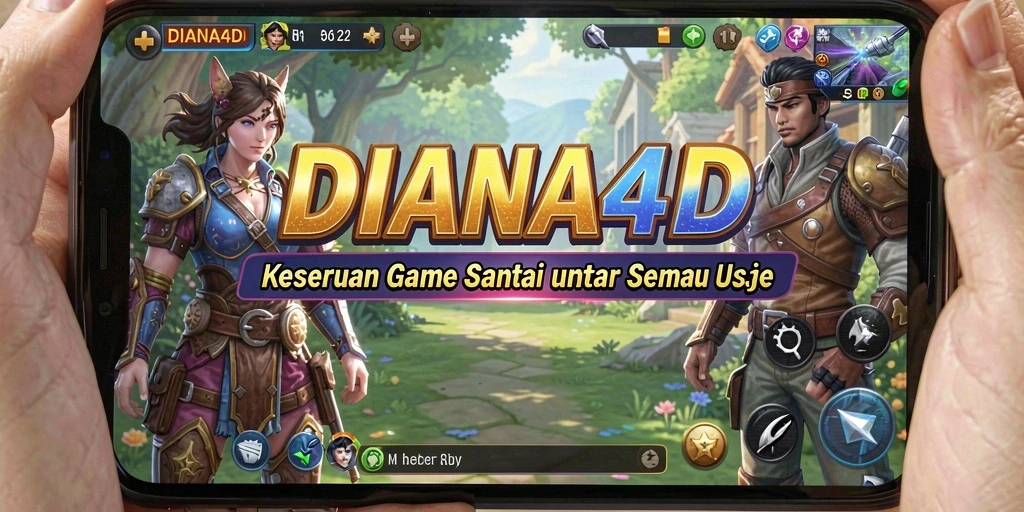 Tampilan gameplay seru dari DIANA4D yang mengasyikkan.