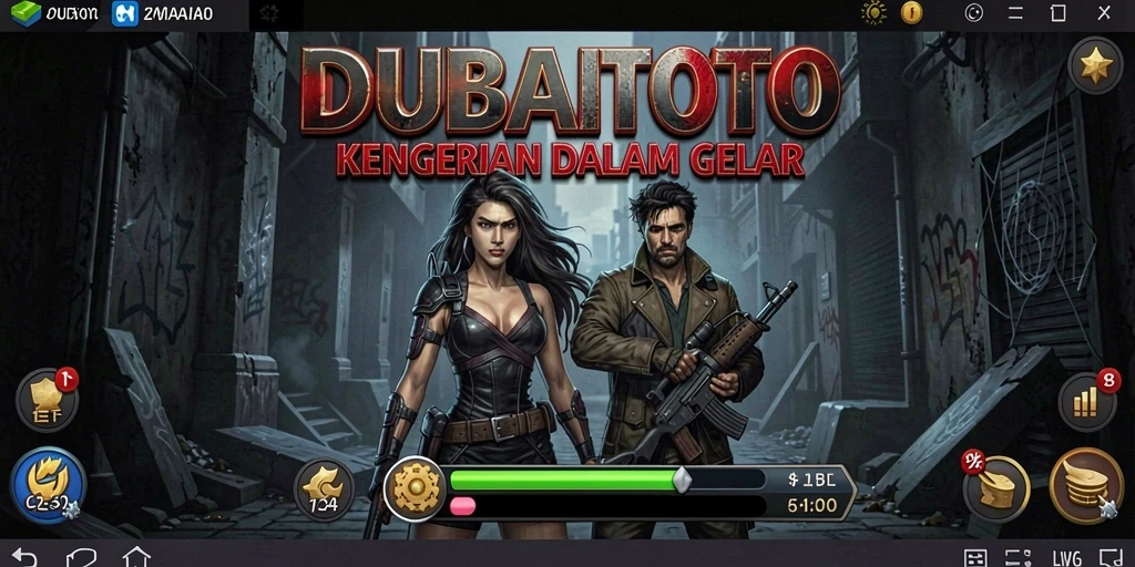 Screenshot DUBAITOTO menampilkan gameplay menegangkan yang mendebarkan.