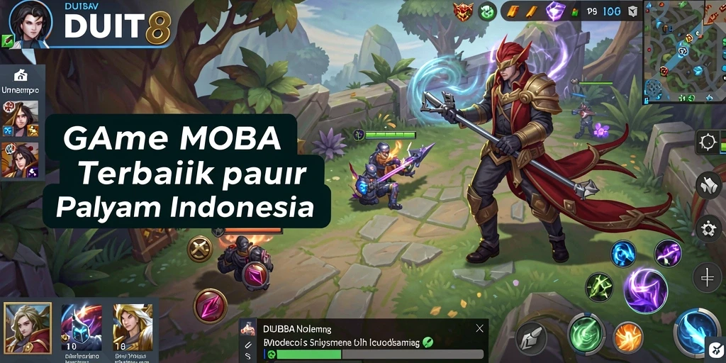 Screenshot gameplay <strong>DUIT8</strong> menunjukkan aksi seru di arena pertempuran.