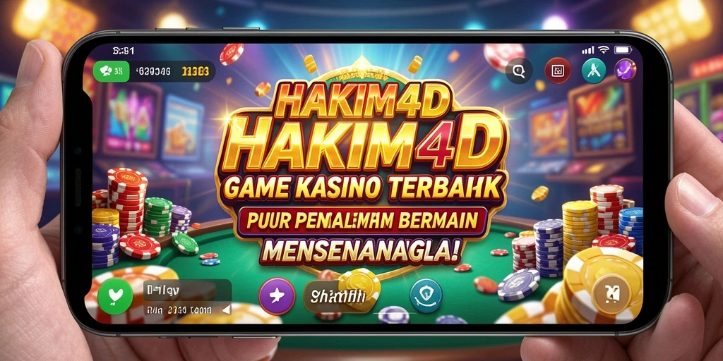 Screenshot HAKIM4D menunjukkan gameplay Kasino yang menarik dan interaktif.