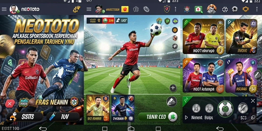 Tampilan gameplay menarik di aplikasi NEOTOTO untuk taruhan sportsbook.