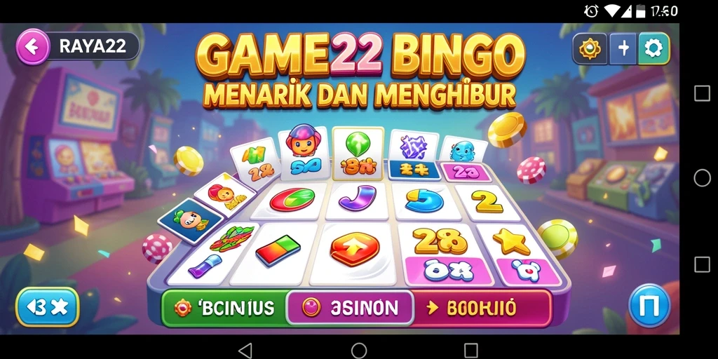 Tampilan gameplay RAYA22 yang mengasyikkan dan penuh keseruan.