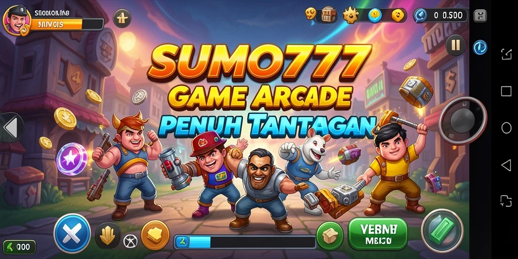 Tampilan seru gameplay SUMO777 dengan grafis menakjubkan.