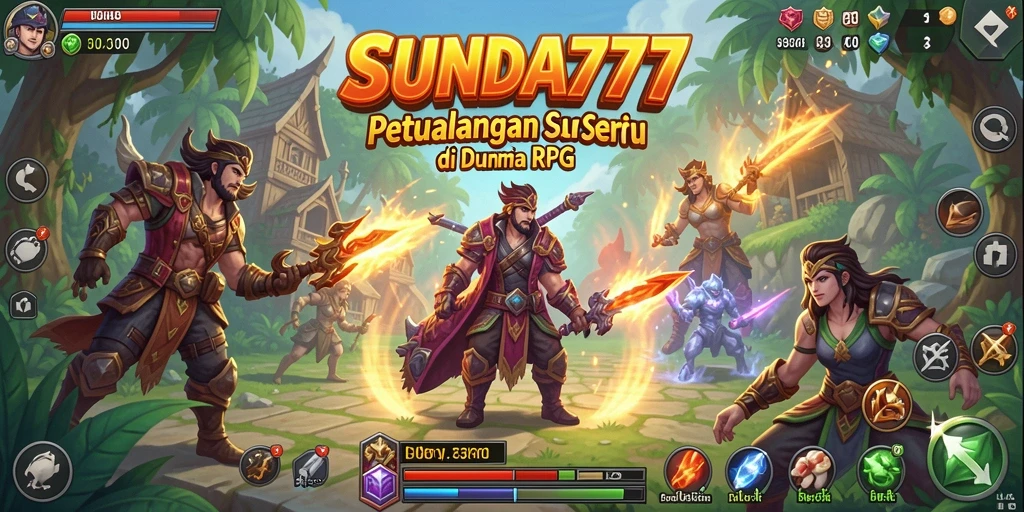 Tampilan gameplay menyenangkan dan grafis menarik dalam SUNDA777.