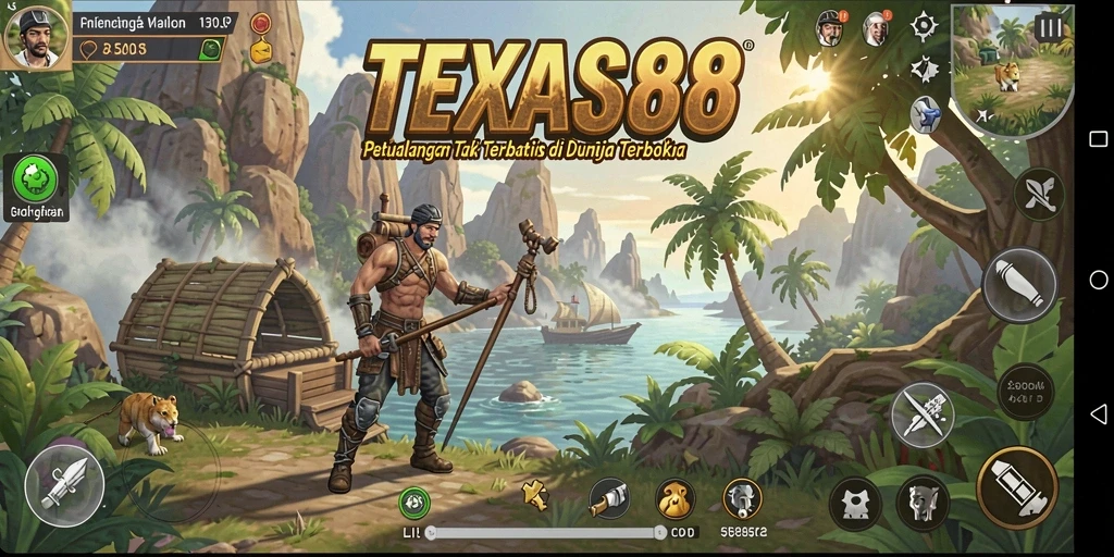 Screenshot menunjukkan pengalaman bermain Open World yang seru.