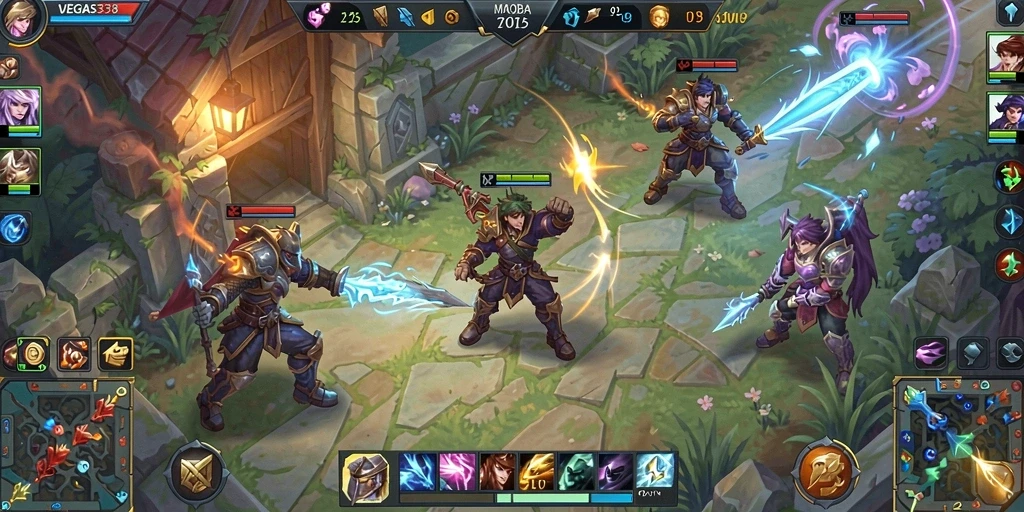 Tangkapan layar gameplay VEGAS338 yang mendebarkan dan kompetitif.